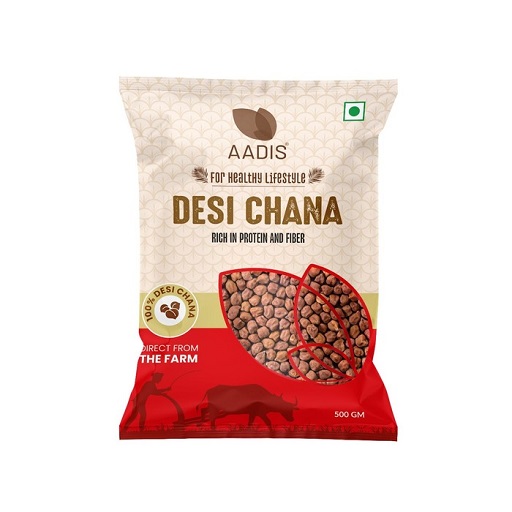 Organic Aadis Pure Desi Chana 500gm